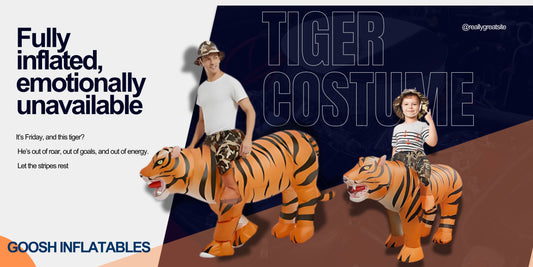 Lazy Stripes Friday: When You’re Out of Roar but Still Inflated