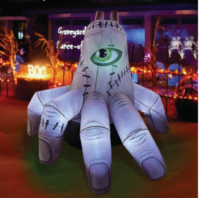 5.2FT Halloween Inflatable Hand in White