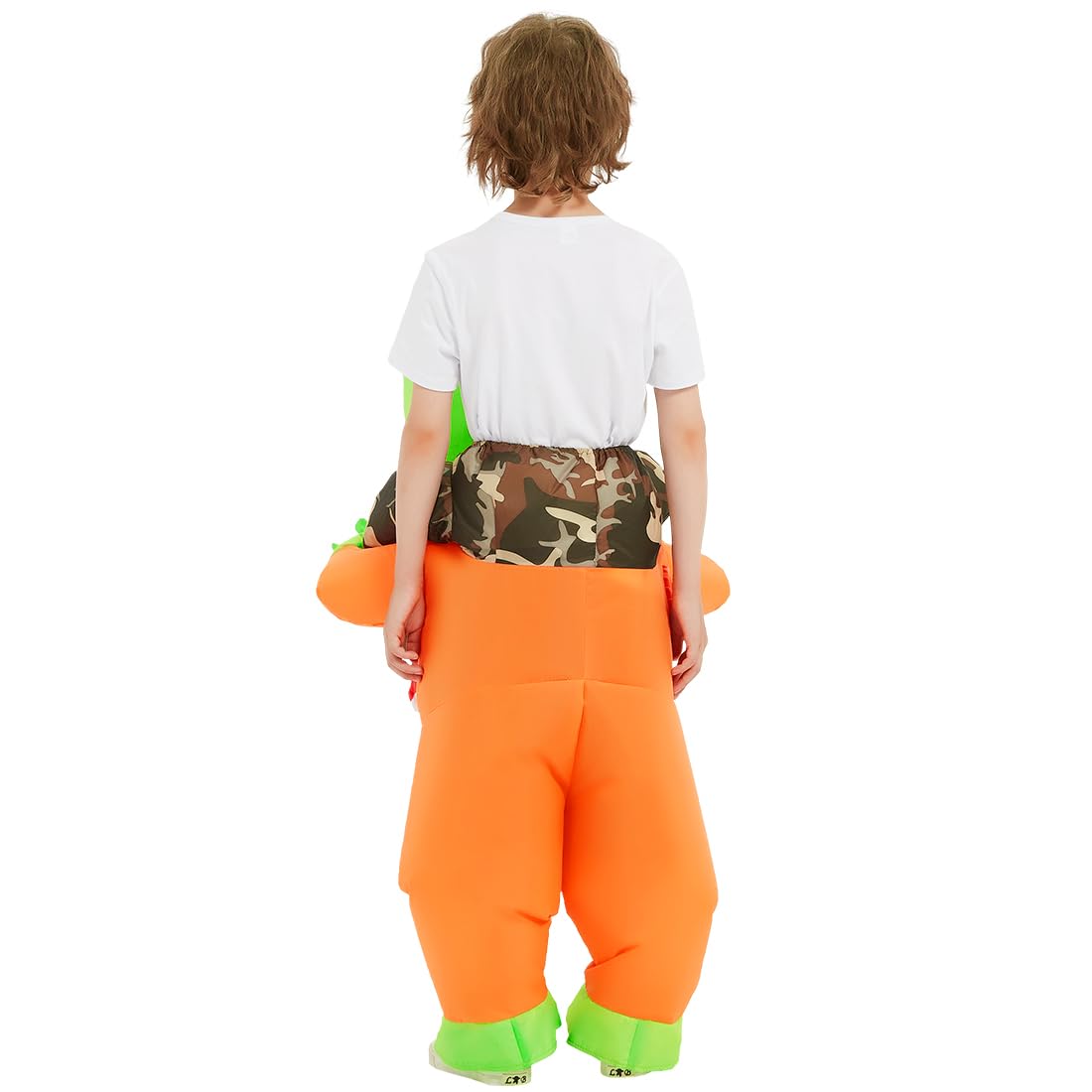 GOOSH Inflatable Costume for Kids Alien Costume Boys Girls Funny Blow up Halloween Costume for Halloween Fancy Party Cosplay
