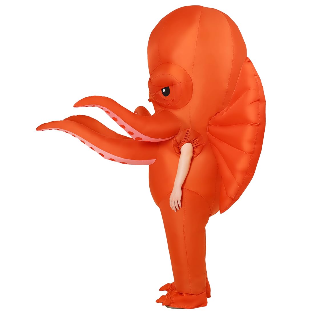 GOOSH Inflatable Octopus Costume for Adult Halloween Costume Women Man Funny Blow up Costume for Halloween Party Cosplay