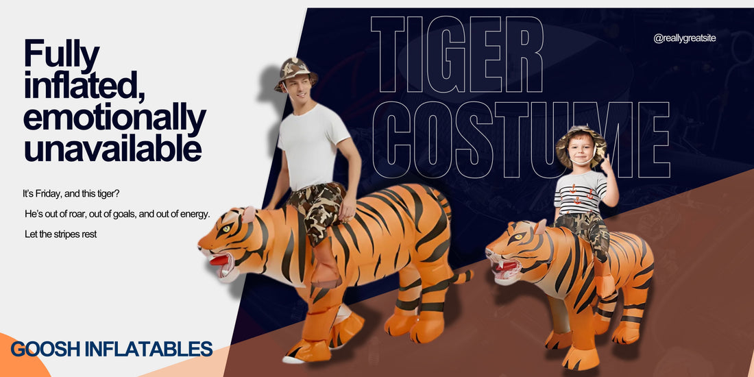 Lazy Stripes Friday: When You’re Out of Roar but Still Inflated