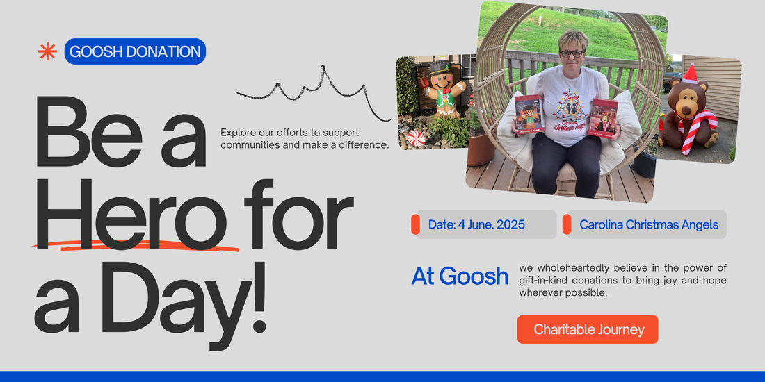 Spreading Joy with Carolina Christmas Angels: GOOSH’s Gift-in-Kind Moment