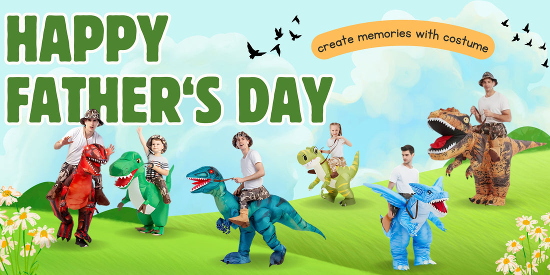 Blow Up Father’s Day with Love: Dad & Kid Inflatable Sets Are Here!