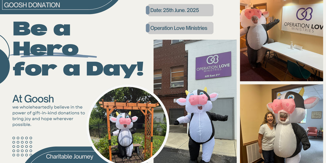 From Inflatables to Smiles: GOOSH x Operation Love Ministries