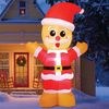 8 FT Tall Gingerbread Man In a Santa’s Suit