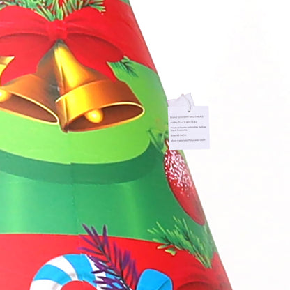 GOOSHY Inflatable toys showing Chirstmas Tree 7 FT Christmas Inflatables Tree Outdoor Decorations Blow Up Yard Present Box with Built-in LEDs for Indoor Party Garden Lawn Decor