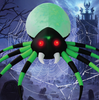 8FT Halloween Inflatable Spider in Green