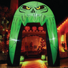 10 FT Halloween Inflatable Tall Green Monster Arch