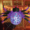 9FT Halloween Inflatable Purple Spider
