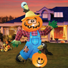 6.2FT Thanksgiving Inflatable Pumpkin Scarecrow