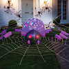 5FT Halloween Inflatable Spider in Purple