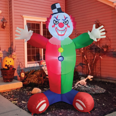 7.2FT Halloween Inflatable Clown with Scary Face