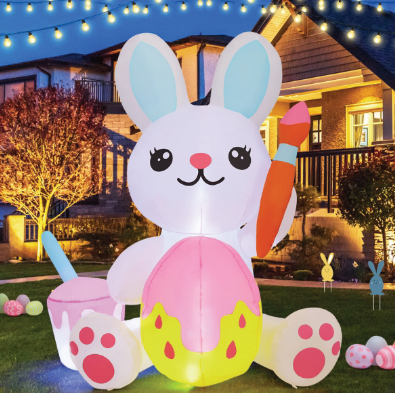 5.2 FT Easter Inflatable Rabbit