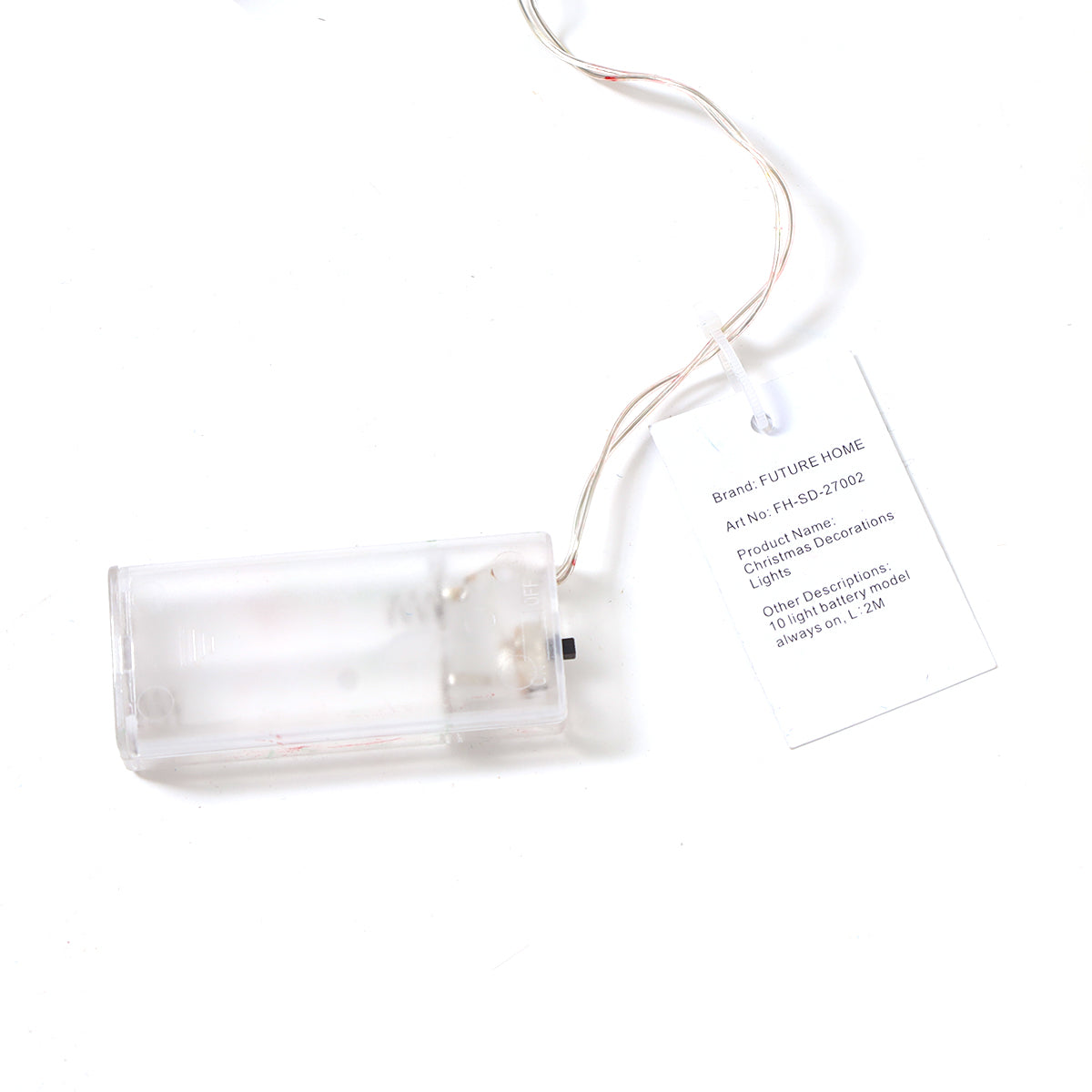 FUTURE HOME Christmas Decorations Lights for festive decoration-– Battery Powered String Lights, Christmas Baubles Ornaments for Wall Xmas Tree, Home & Holiday Decor, Balcony Party Ornaments