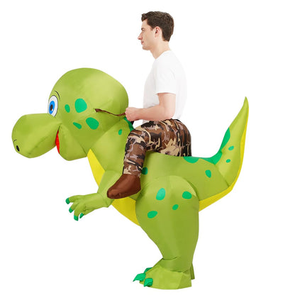 GOOSH Inflatable T-Rex Dinosaur Costume – Fun, Hilarious, and Realistic Blow-Up Dinosaur Outfit for Kids & Adults, Perfect for Halloween, Parties, and Special Events