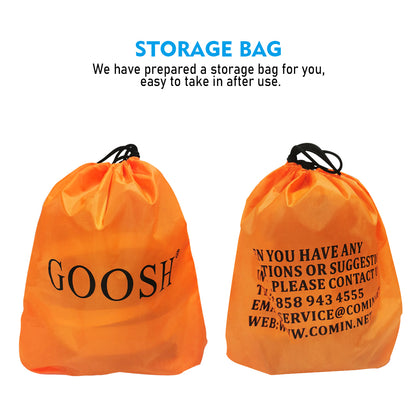 GOOSH 8 Foot High Halloween Blow Up Inflatables Dead Tree with White Ghost,Pumpkin and Owl for Halloween Yard Outdoor Decorations