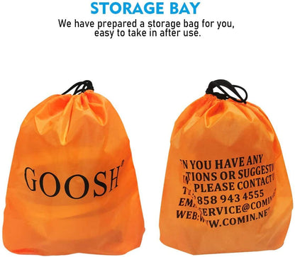 GOOSH 6 Foot High Thanksgiving Inflatable American Football Turkeys Yard Decoration, Indoor Outdoor Garden Thanksgiving Decoration.