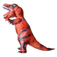 Load image into Gallery viewer, GOOSH Halloween Inflatables Costume Full Body Trex Dinosaur Blow Up Clearance Fancy Dress for Adult Holiday Cosplay Christmas Party Unisex

