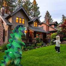 Load image into Gallery viewer, GOOSH 72 Inch Inflatable Costume for Adults, Halloween Dress Up Men Women Dinosaur
