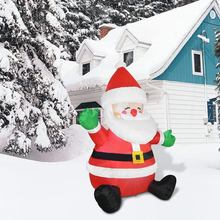 Load image into Gallery viewer, Christmas Inflatables 5FT Santa Claus with Bright LED Light Yard Decoration,Christmas Blow Up Yard Decoration,Chirstmas Inflatables Clearance for Xmas Party,Indoor,Outdoor,Garden,Yard Lawn
