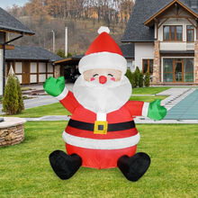 Load image into Gallery viewer, Christmas Inflatables 5FT Santa Claus with Bright LED Light Yard Decoration,Christmas Blow Up Yard Decoration,Chirstmas Inflatables Clearance for Xmas Party,Indoor,Outdoor,Garden,Yard Lawn
