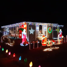 Load image into Gallery viewer, GOOSH 6 FT Height Christmas Inflatables Outdoor Candle, Blow Up Yard Decoration Clearance with LED Lights Built-in for Holiday/Christmas/Party/Yard/Garden

