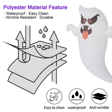 Load image into Gallery viewer, Halloween Inflatable Decoration 5ft Hanging Mischievous Ghost with Built-in Color-changing LED Light Blow-up Yard Decoration COMIN Halloween Inflatables for Party/Indoor/Outdoor/Yard/Garden/Lawn
