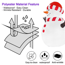 Load image into Gallery viewer, Christmas Inflatables 5FT Snowman Wearing Striped Scarf Hat with Bright LED Light Yard Decoration,Christmas Inflatables Decorations Clearance for Xmas Party,Indoor,Outdoor,Garden,Yard Lawn

