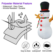Load image into Gallery viewer, Christmas Inflatables 5FT Tree Hand Snowman with Bright LED Light Yard Decoration,Christmas Blow Up Yard Decoration,Chirstmas Inflatables Clearance for Xmas Party,Indoor,Outdoor,Garden,Yard Lawn
