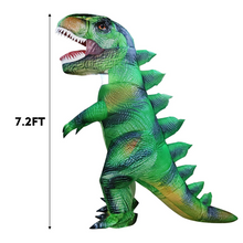 Load image into Gallery viewer, GOOSH 72 Inch Inflatable Costume for Adults, Halloween Dress Up Men Women Dinosaur
