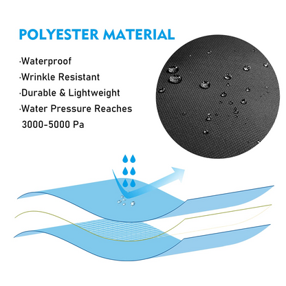 GOOSH 4.2 FT Height Christmas Inflatables Outdoor Penguin Wearing Green Scarf, Blow Up Yard Decoration Clearance with LED Lights Built-in for Holiday/Christmas/Party/Yard/Garden