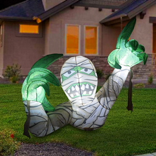 Load image into Gallery viewer, GOOSH 5.5FT Halloween Outdoor Inflatable Mummy, Blow Up Yard Decoration Clearance with LED Lights Built-in for Holiday/Party/Yard/Garden
