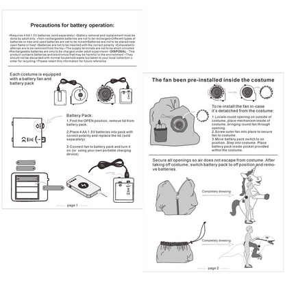 GOOSH Inflatable Costume for Adults and Children, Halloween Costumes Men Women Green Dinosaur Rider, Blow Up Costume Unisex Godzilla Toy