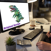 Load image into Gallery viewer, GOOSH 72 Inch Inflatable Costume for Adults, Halloween Dress Up Men Women Dinosaur
